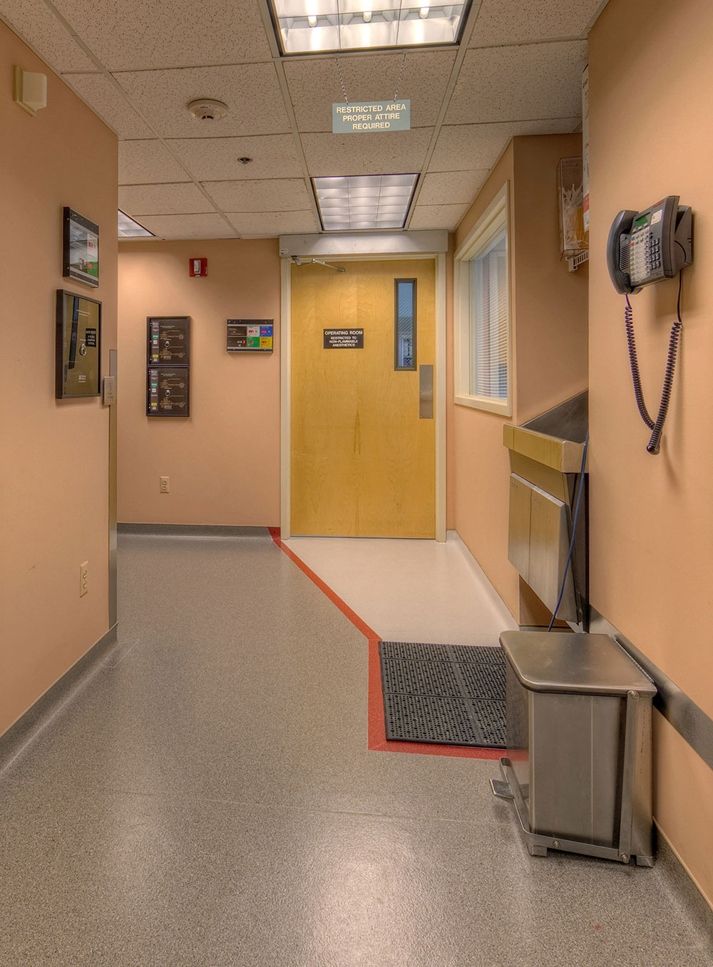 Hallway to the OR